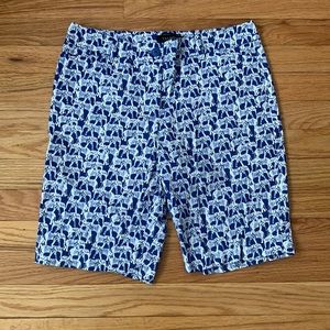Talbots shorts with Elephant prints Size 2p